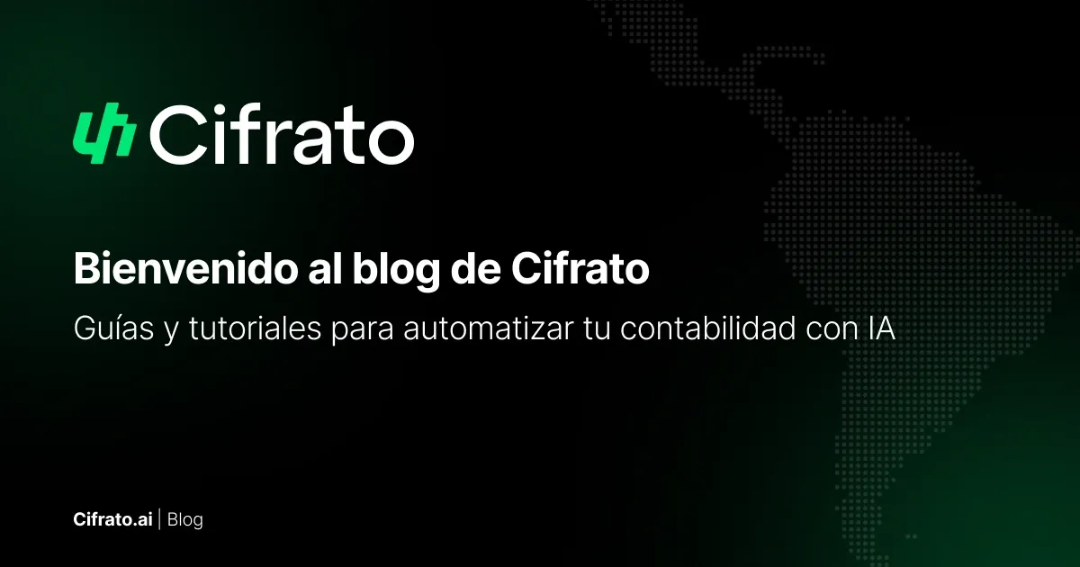 Bienvenidos al Blog de Cifrato: Contabilidad Inteligente